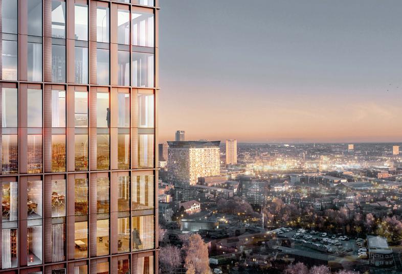 moda living broad street tower birmingham btr skyscraper