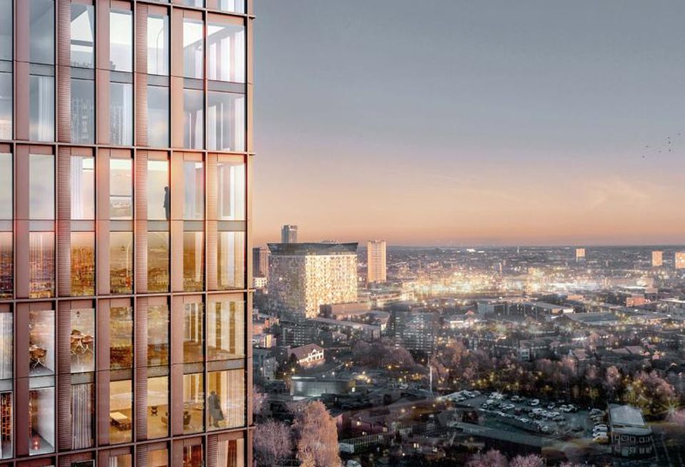 Moda Living's 42 storey tower for Broad Street Birmingham