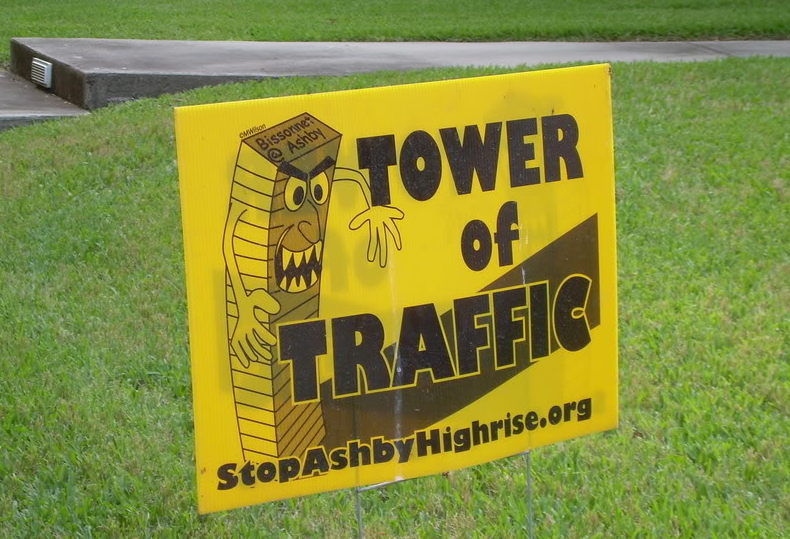 Ashby High-Rise Protest