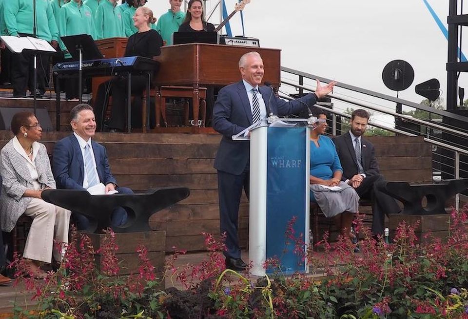 Monty Hoffman Wharf Grand Opening