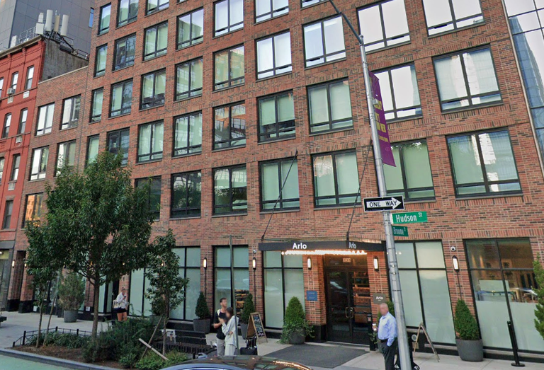 The Arlo SoHo hotel at 231 Hudson St., owned by Quadrum Global.