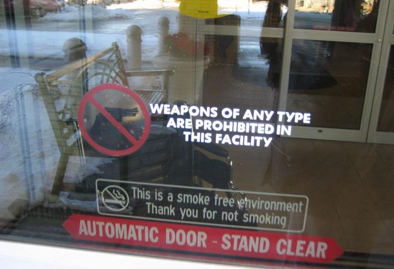 Guns Prohibited