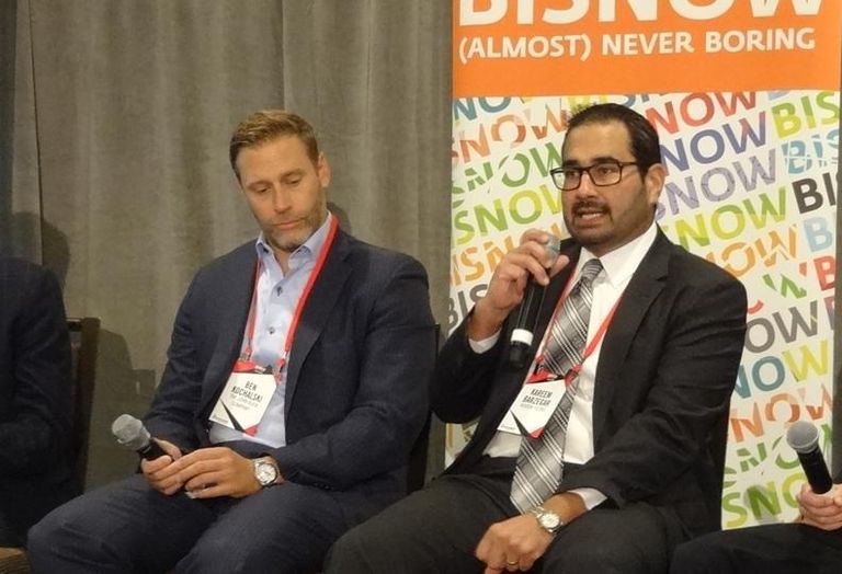 The John Buck Co. principal Ben Kochalski and Avison Young Senior Vice President Kareem Barzegar