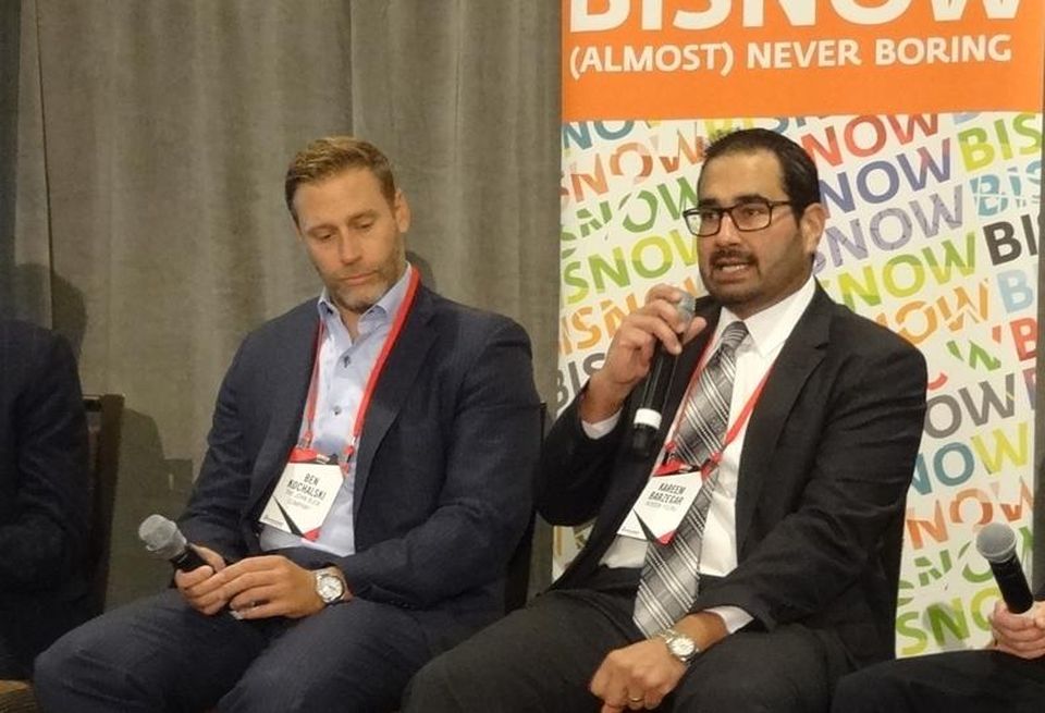 The John Buck Co. principal Ben Kochalski and Avison Young Senior Vice President Kareem Barzegar