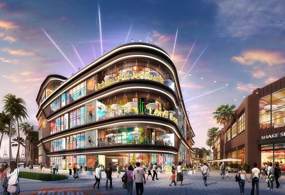 Rendering of Queen Mary Island
