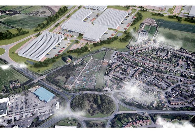 Peddimore Birmingham logistics development site