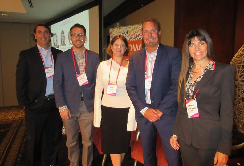 CityView's Michael Schwartzman, Forest City Enterprises, Inc. Nathan Arnold, Polaris Pacific's Rhonda Slavik, Fairfield Residential's Larry Scott and CBRE's Laurie Lustig-Bower



