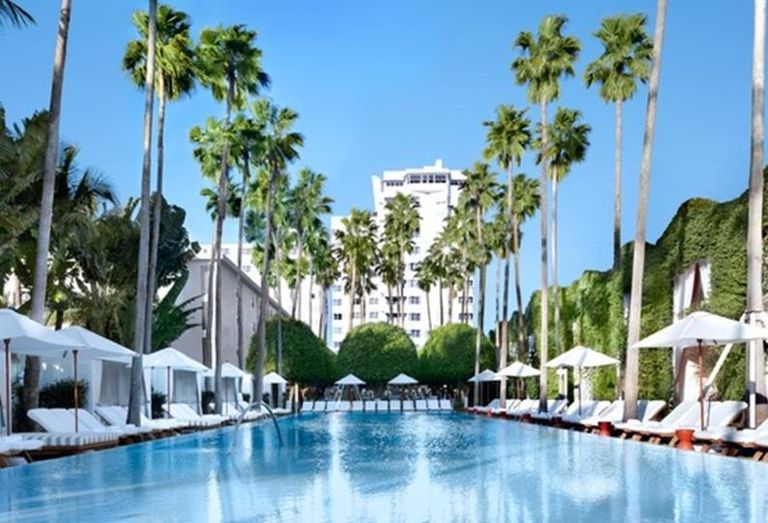 The Delano South Beach, poolside