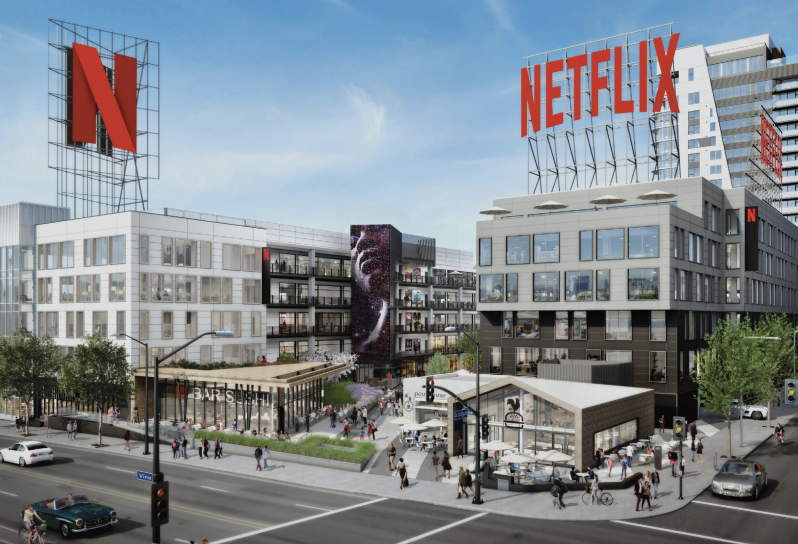  Rendering of Kilroy Realty's Academy on Vine, which is fully leased by Netflix