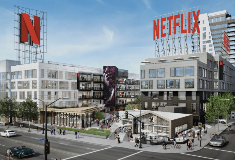  Rendering of Kilroy Realty's Academy on Vine, which is fully leased by Netflix