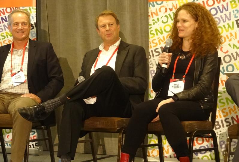 Four Corners Properties principal David Wilbur, Probis Strategic Solutions principal Eli Khouri and Twitch Head of Global Real Estate Emily Williams