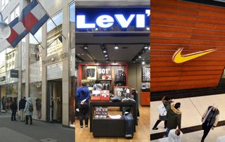 Retailers collage
