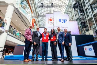 Cadillac Fairview Eaton Centre Canada Olympic Team