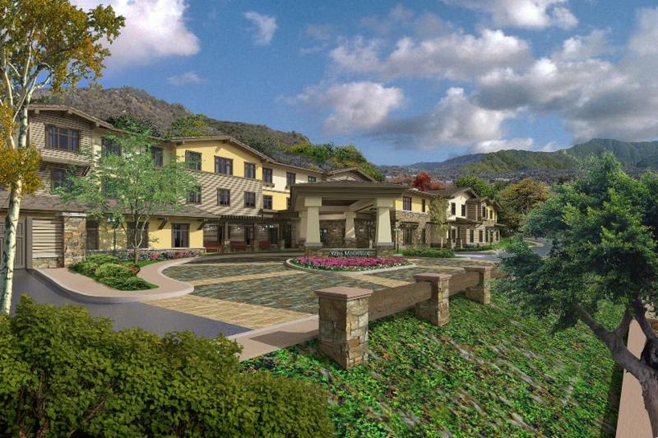 Rendering of Sage Mountain Senior Living
