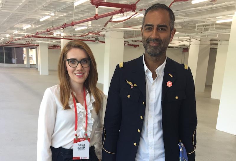 ManageGo's Sarah Bonder and Knotel's Amol Sarva