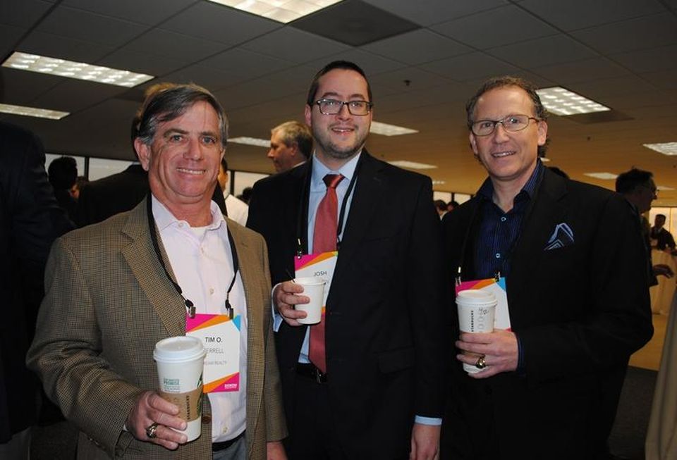 PegasusAblon principal Mike Ablon (right) Stream EVP Tim Terrell and Madison Title's Josh Quinn