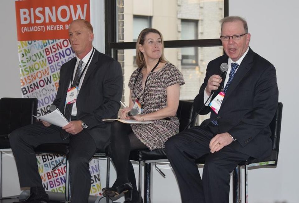 Berdon partner Seth Molod, Savills Studley Chief Economist Heidi Learner and Cushman & Wakefield Chief Economist Ken McCarthy