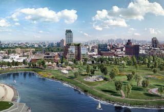 Bill de Blasio Acquires Last Needed Site For Bushwick Inlet Park For $160M