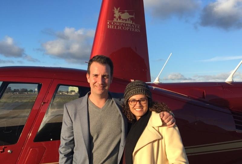 Jackson Cloak and his wife, Kessia, Orange County, CA