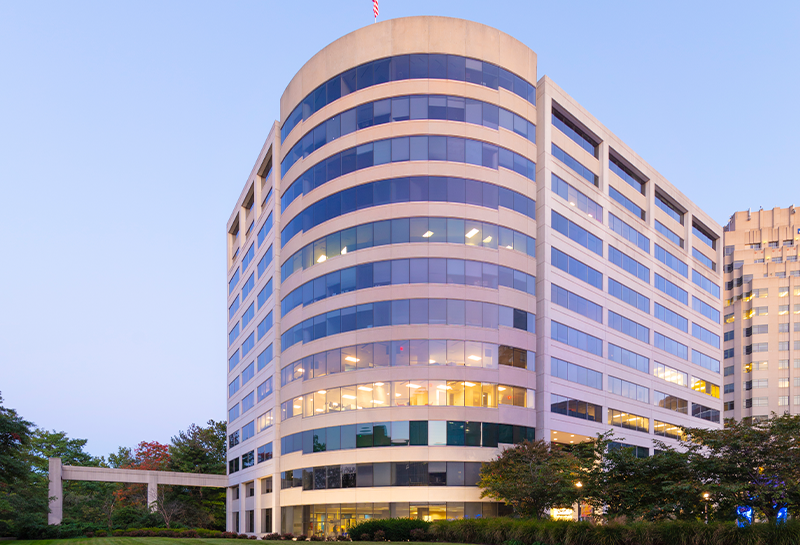 The Ballston One office building at 4601 North Fairfax Drive. 