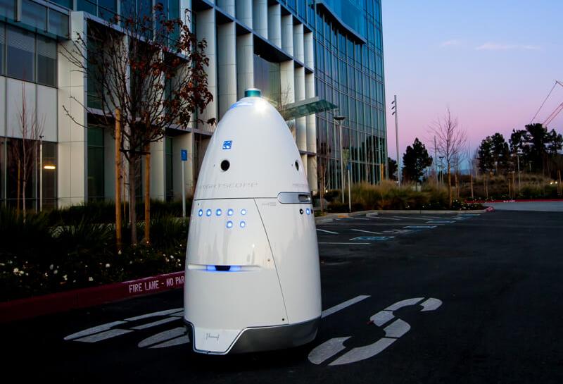 Knightscope building security robot