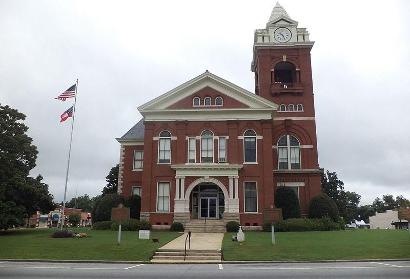 Butts County, Jackson, Atlanta Courthouse