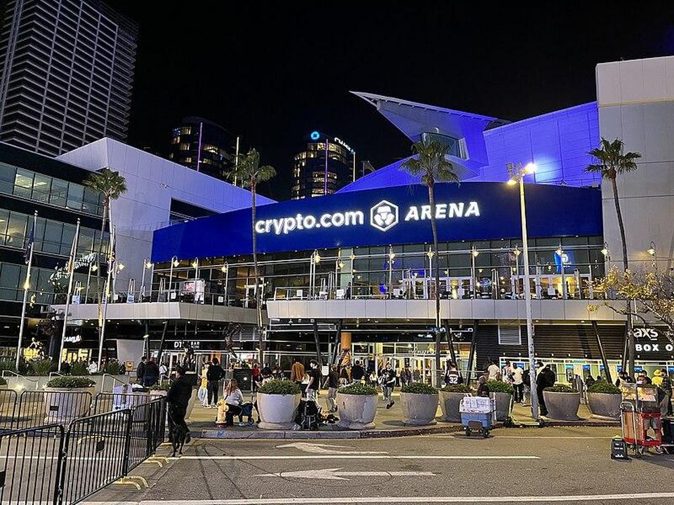 Star Plaza entrance at Crypto.com Arena
