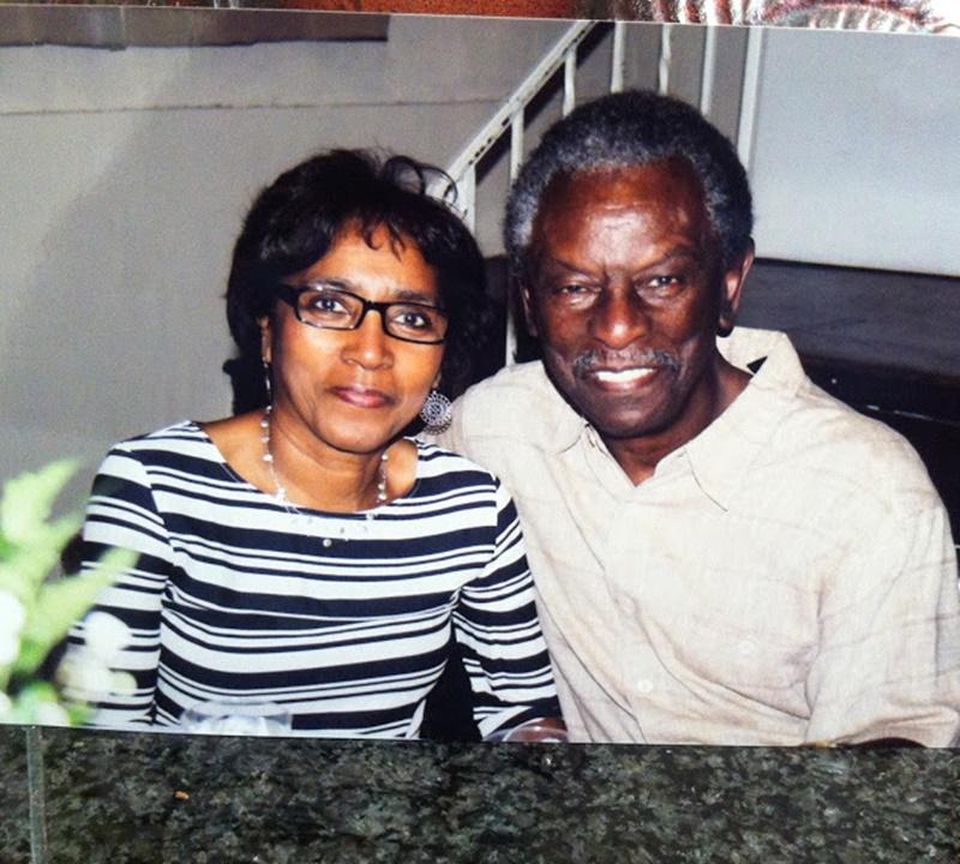 Hank Harris and his wife, Helen, who live in Inglewood, CA