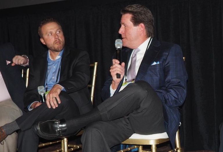Merritt Properties' Keith Wallace and Avison Young's Bert Harrell