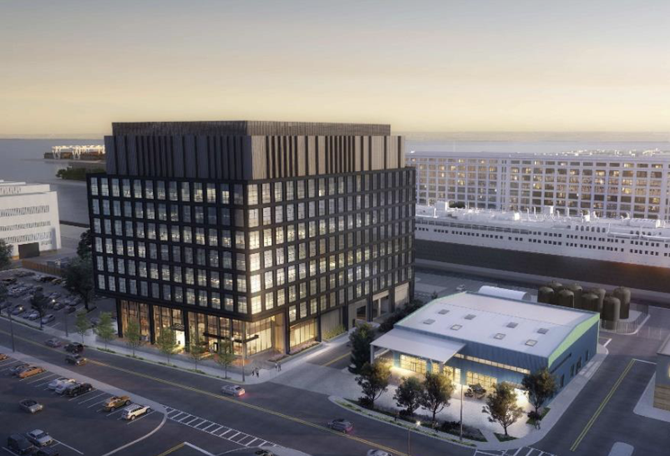 A rendering of Marcus Partners' Foundry at Drydock.