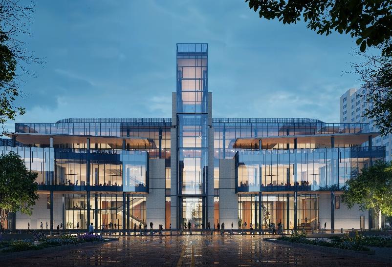 Rendering of the Fort Worth Convention Center.