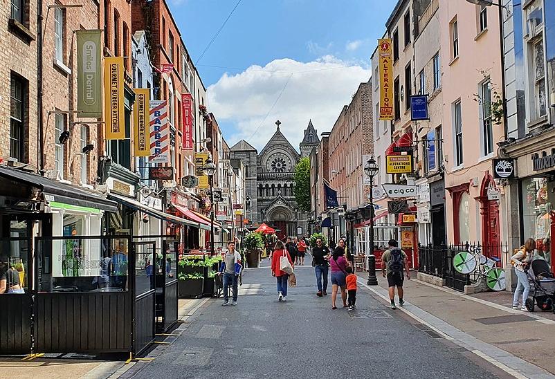 Retail quarter Dublin