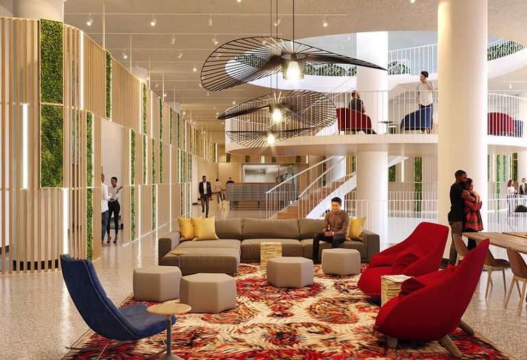 River City's new lobby