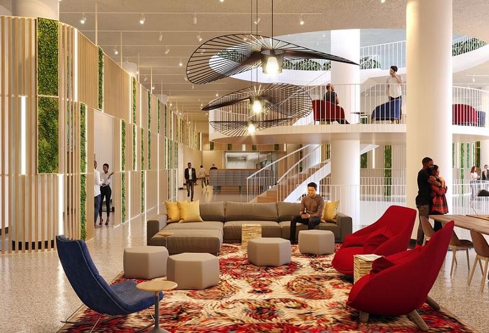River City's new lobby