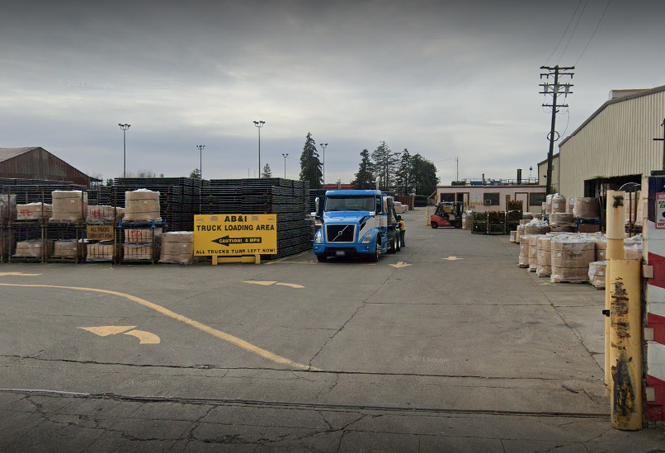 Outside AB&I Foundry in Oakland, 7825 San Leandro St.