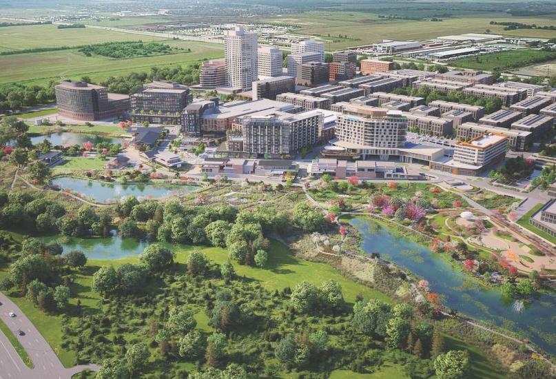Work On Multibillion-Dollar Firefly Park Set To Go Vertical In Frisco