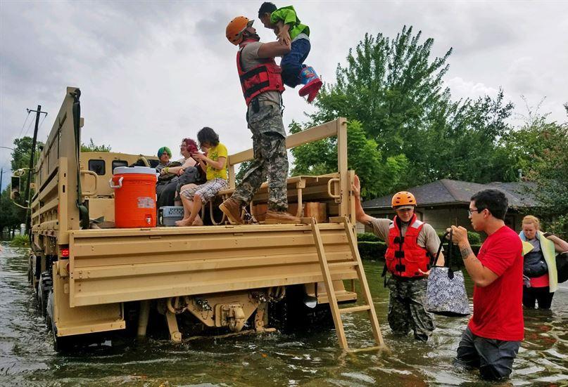 Hurricane Harvey rescue