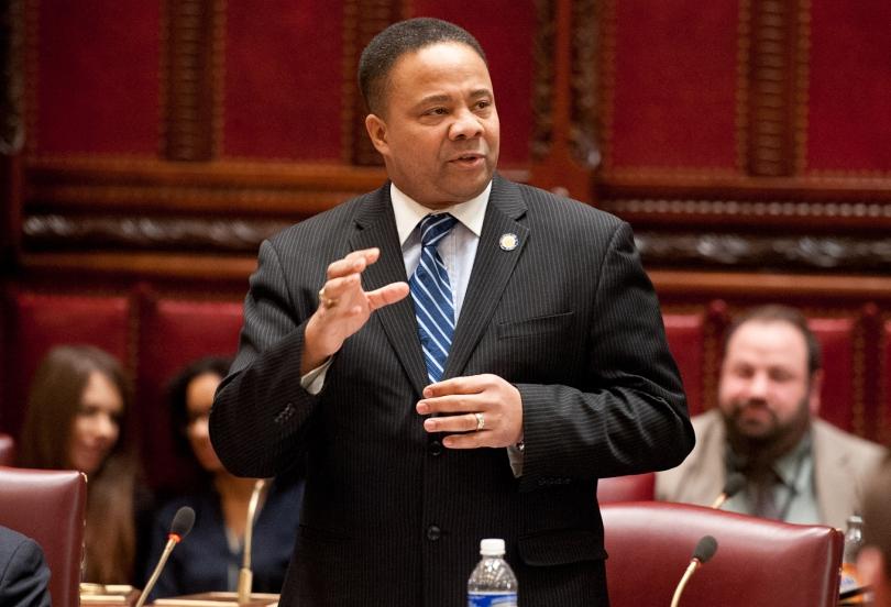 Jesse Hamilton, a former state senator who was indicted as part of a bribery investigation.