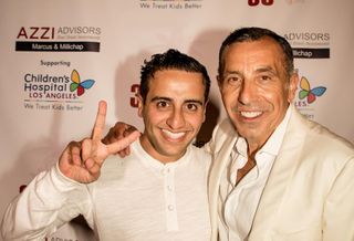 Tony Azzi and Rabbie Banafsheha 