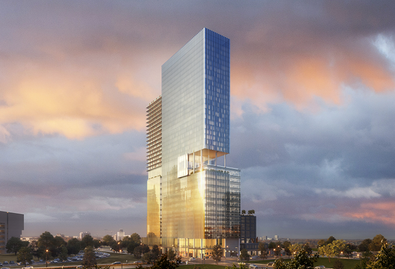 skyscraper rendering