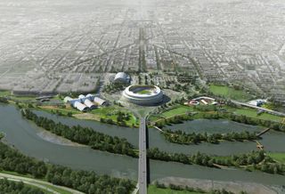 RFK Stadium Masterplan Short Term Plan