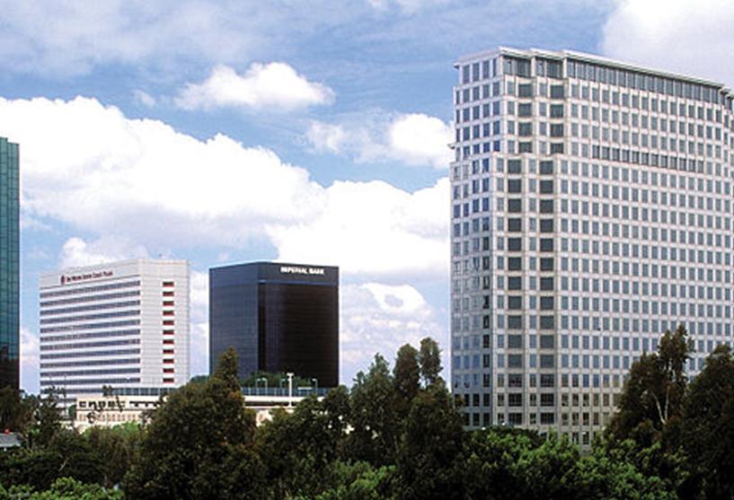 Costa Mesa area skyline