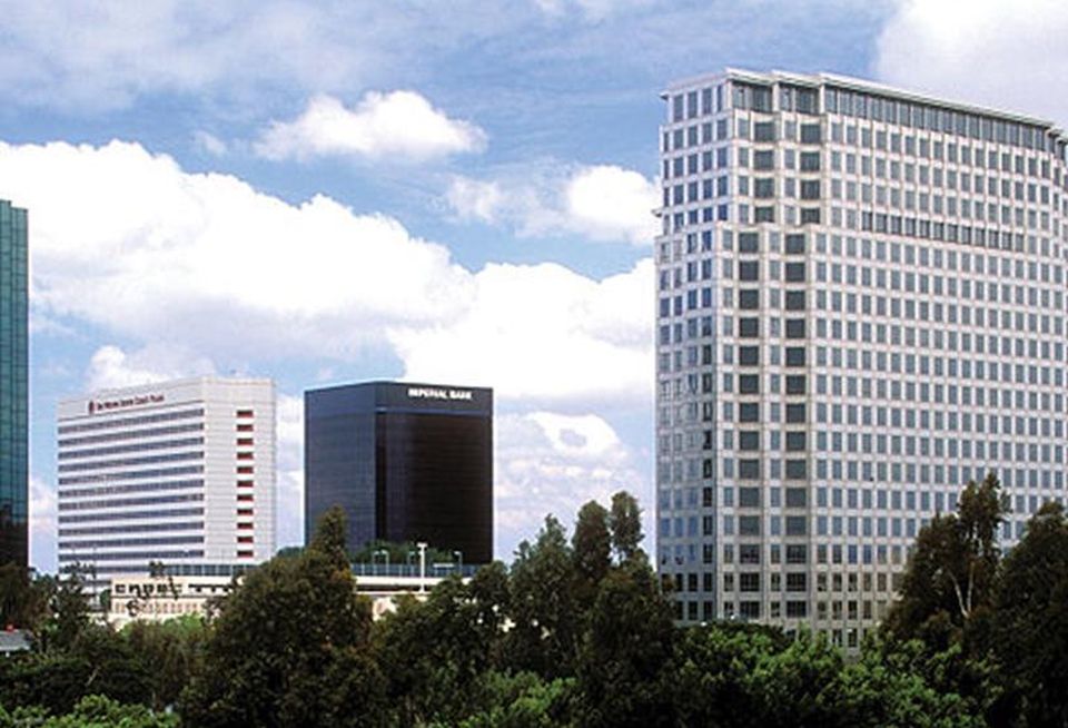 Costa Mesa area skyline