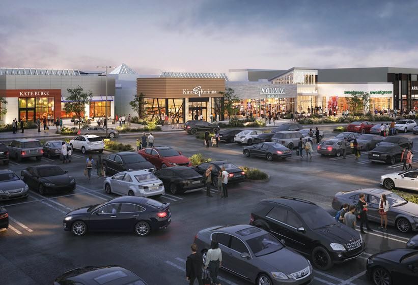 A rendering of Simon Property Group's final phase of its redevelopment of the Northshore Mall.