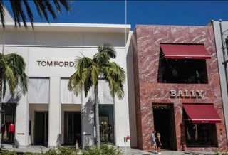 two-story retail property at 338 - 346 N. Rodeo Drive 
