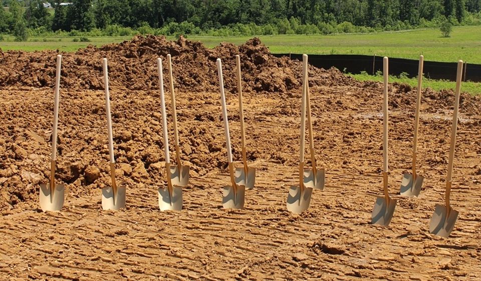 groundbreaking shovels