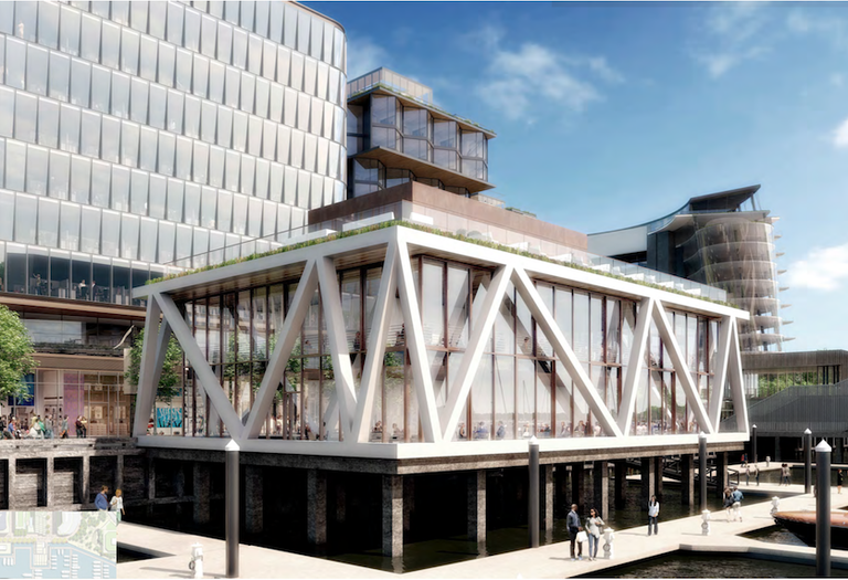 The Wharf Phase 2 water building