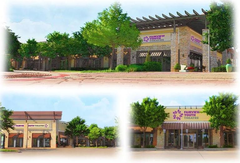 Fairview Youth Theatre rendering at the Village at Fairview 