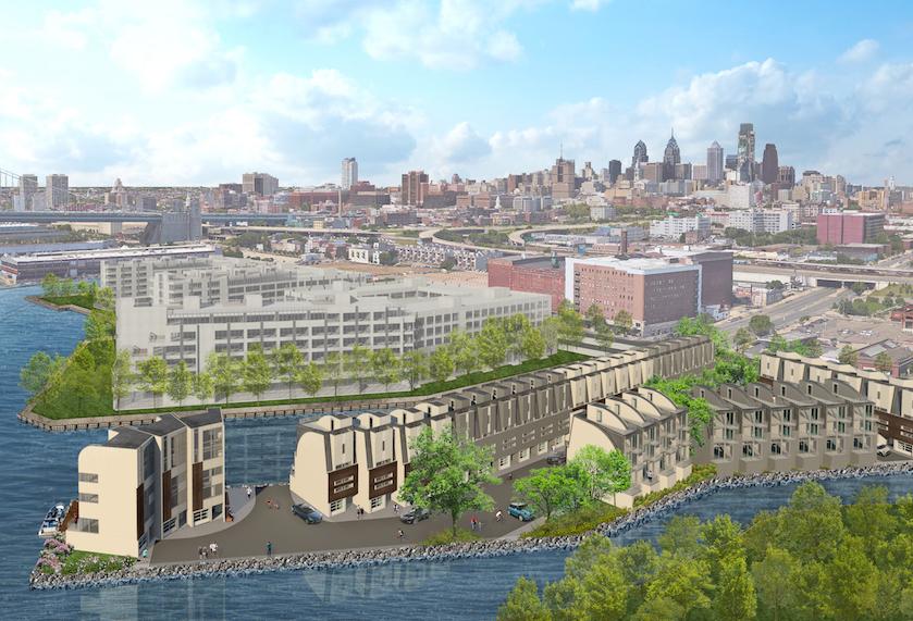 Townhouses planned on former Trump Tower site in Philadelphia