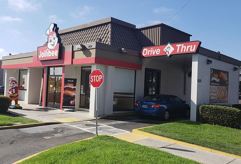 Exterior of a Jollibee restaurant